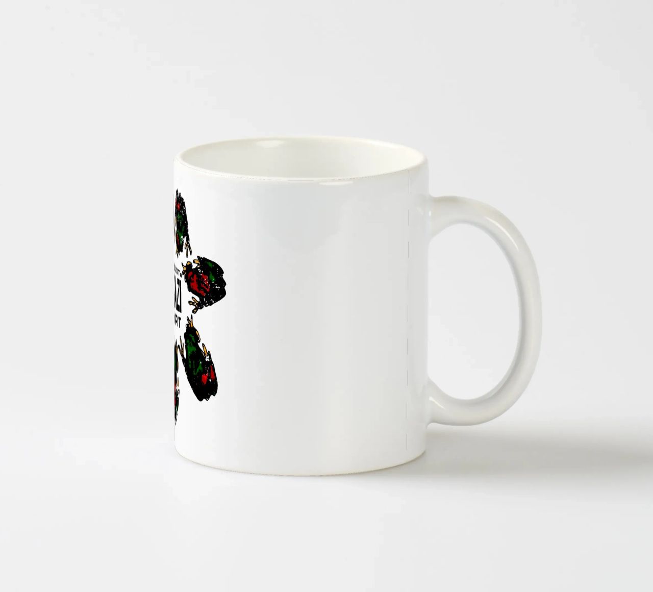 Questa non è una camicia dei Fugazi tazza in ceramica da Sigrid Rauuy