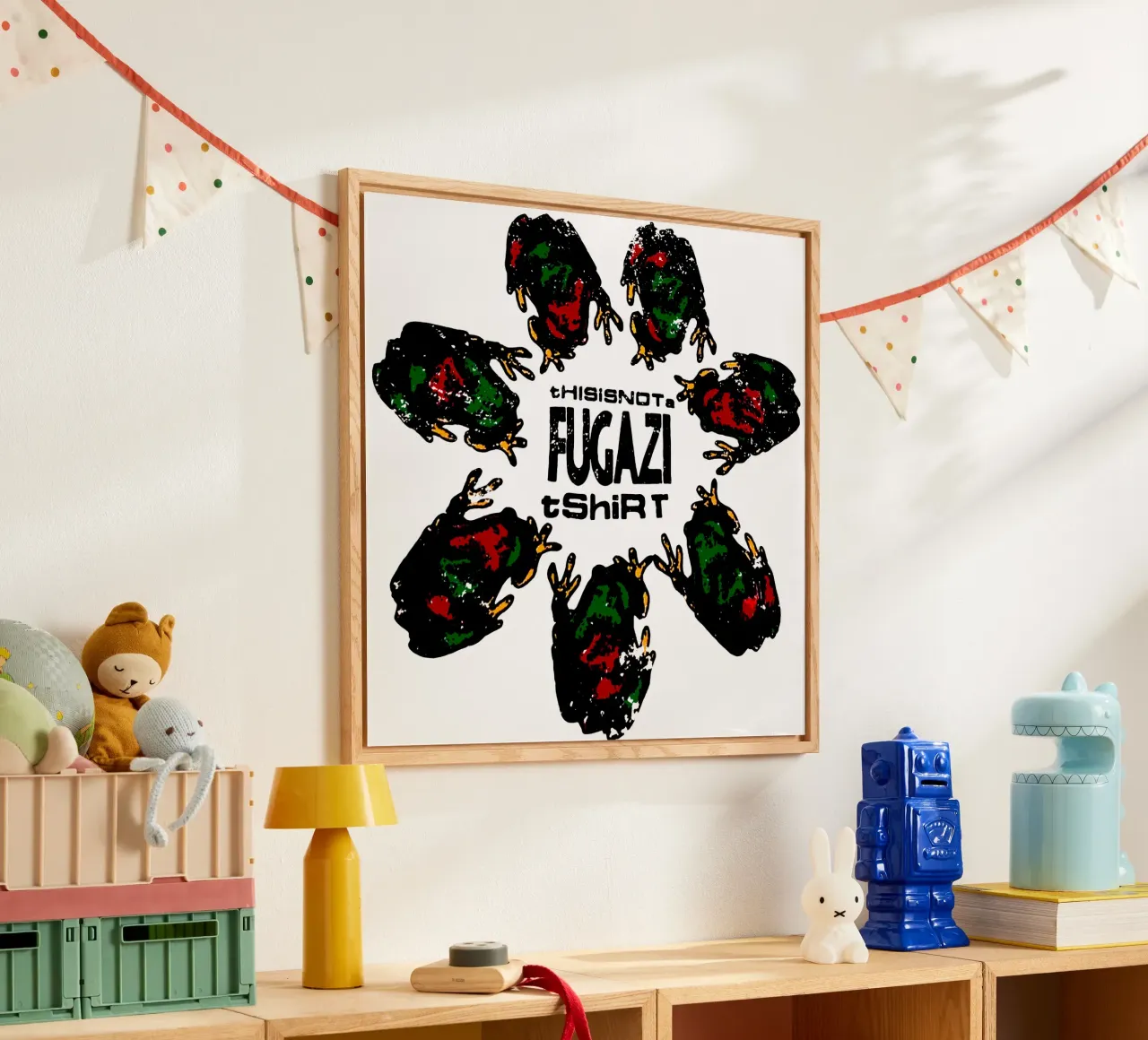 Questa non è una camicia dei Fugazi plexiglass da Sigrid Rauuy