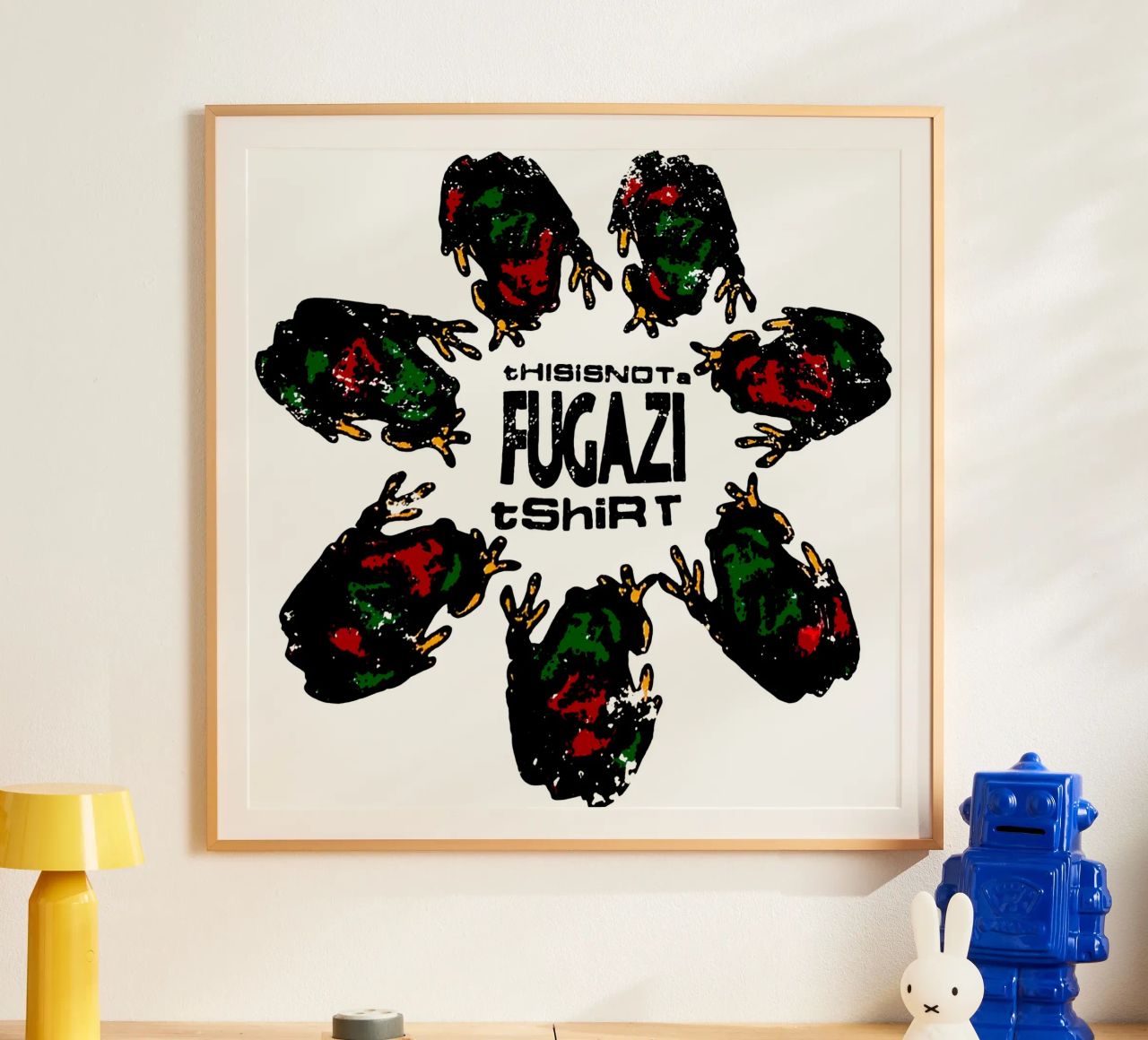 Questa non è una camicia dei Fugazi carta hahnemühle da Sigrid Rauuy