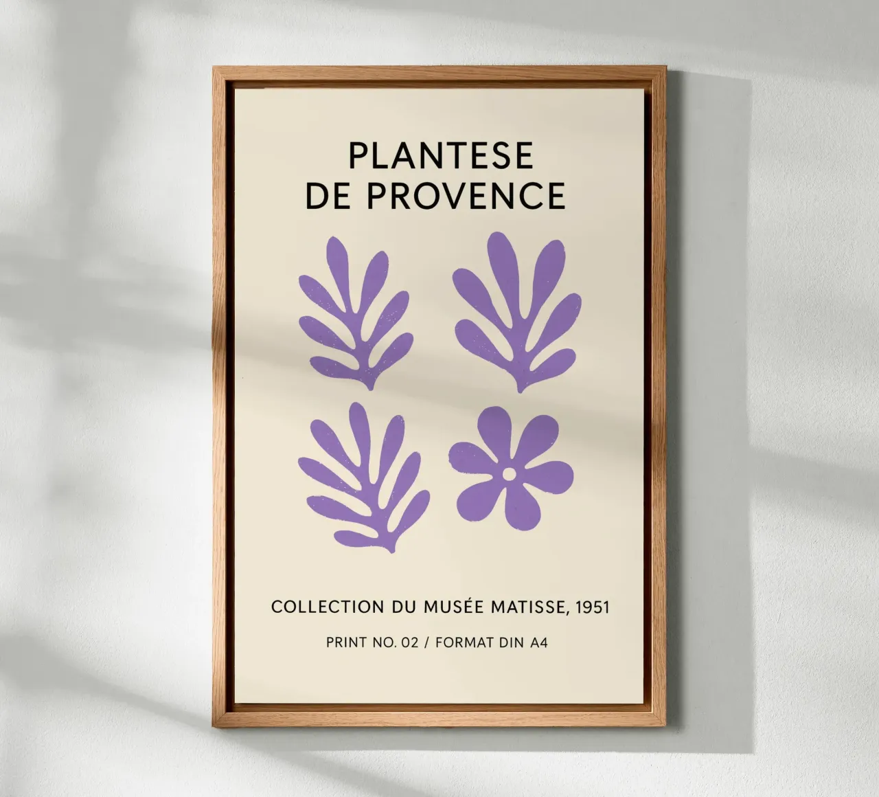 Plantese Matisse tela con Cornice a cassetta da treechild