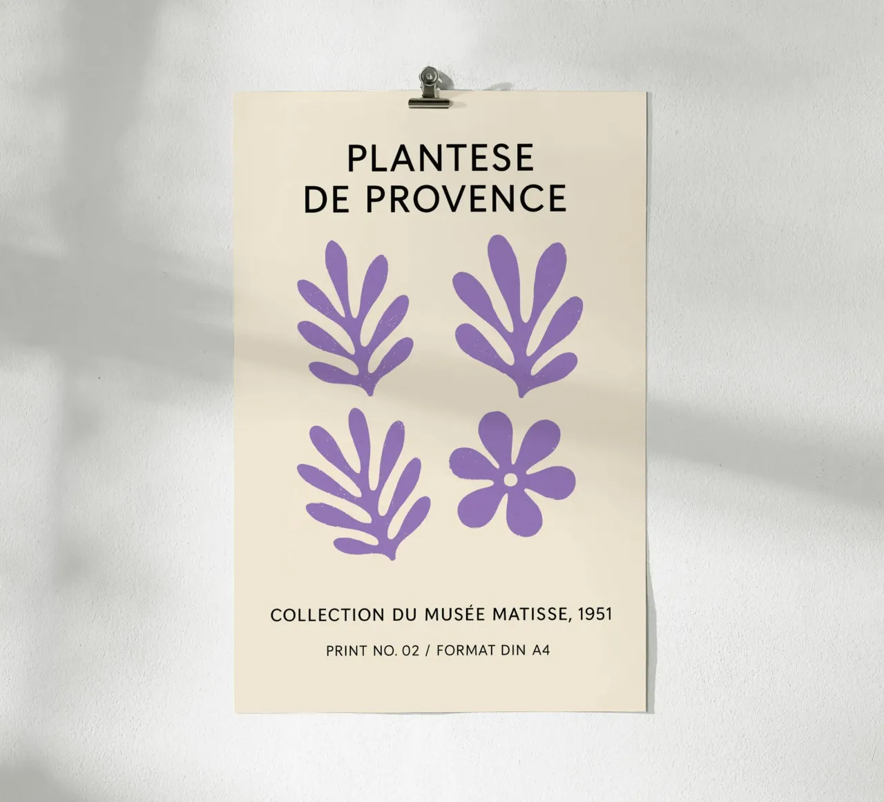 Plantese Matisse poster da treechild