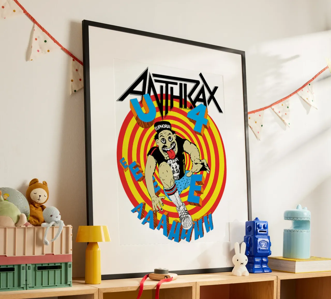 Retro Anthrax Banda 90s hahnemühle de https://www.juniqe.com/uk/shop/Henndraws