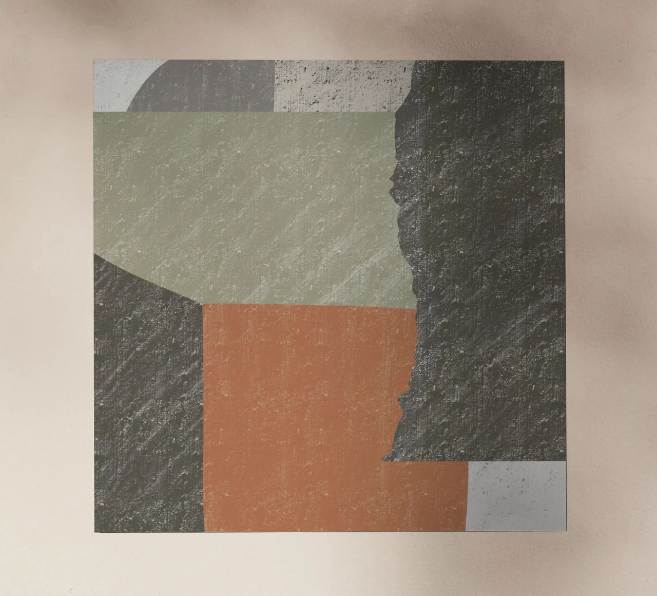 Astratto di grandi dimensioni con texture pellicola backlit da Little Dean