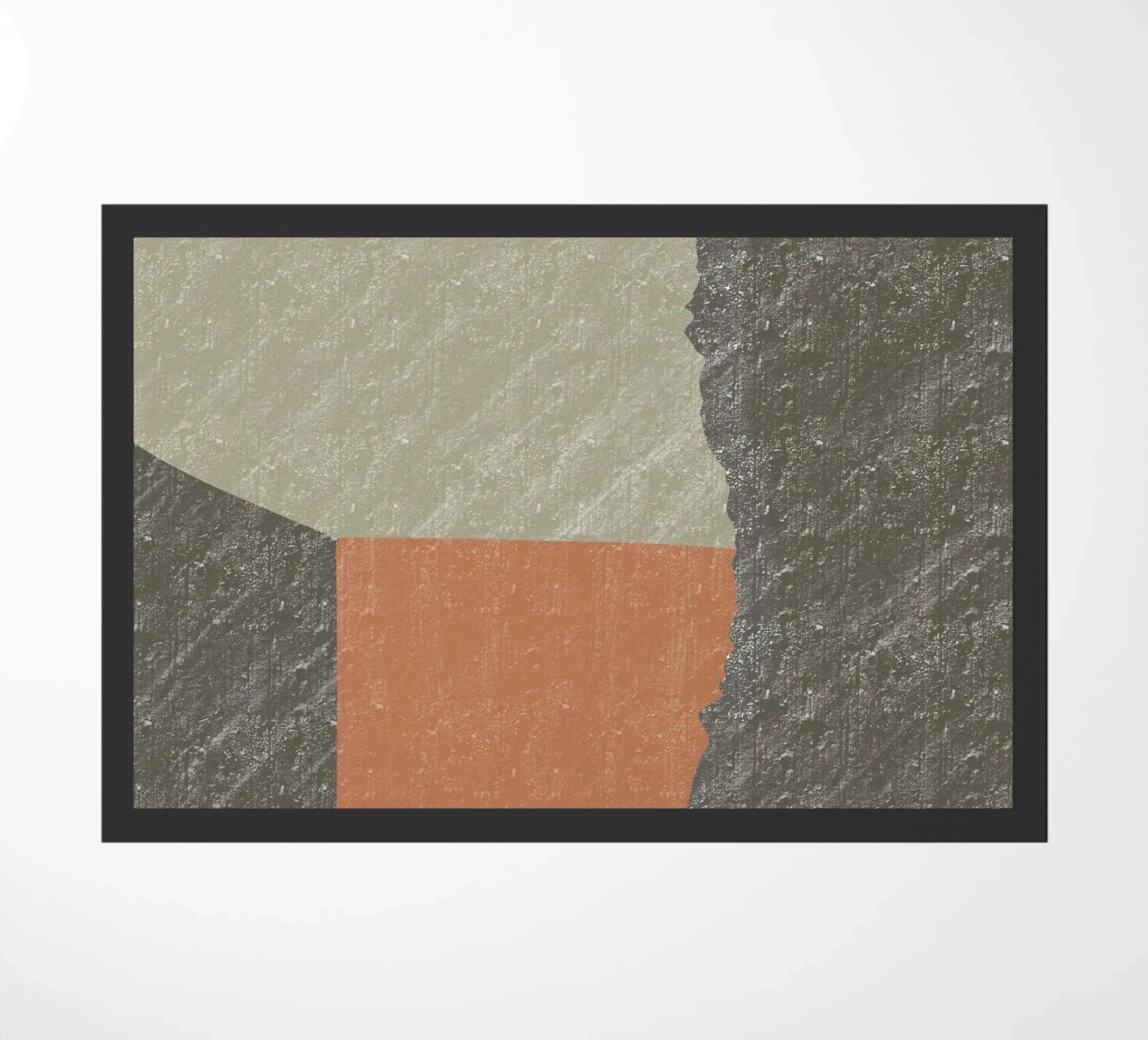 Astratto di grandi dimensioni con texture zerbino da Little Dean