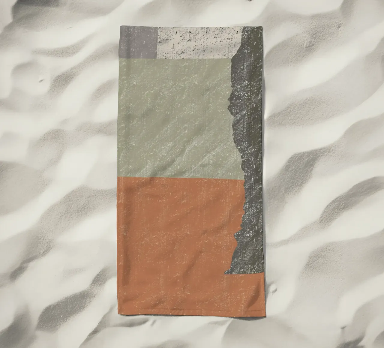 Astratto di grandi dimensioni con texture telo mare da Little Dean