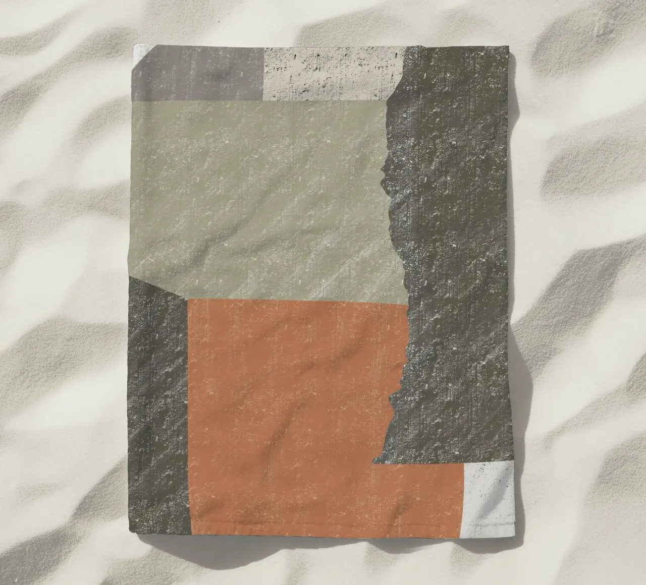 Astratto di grandi dimensioni con texture telo mare da Little Dean