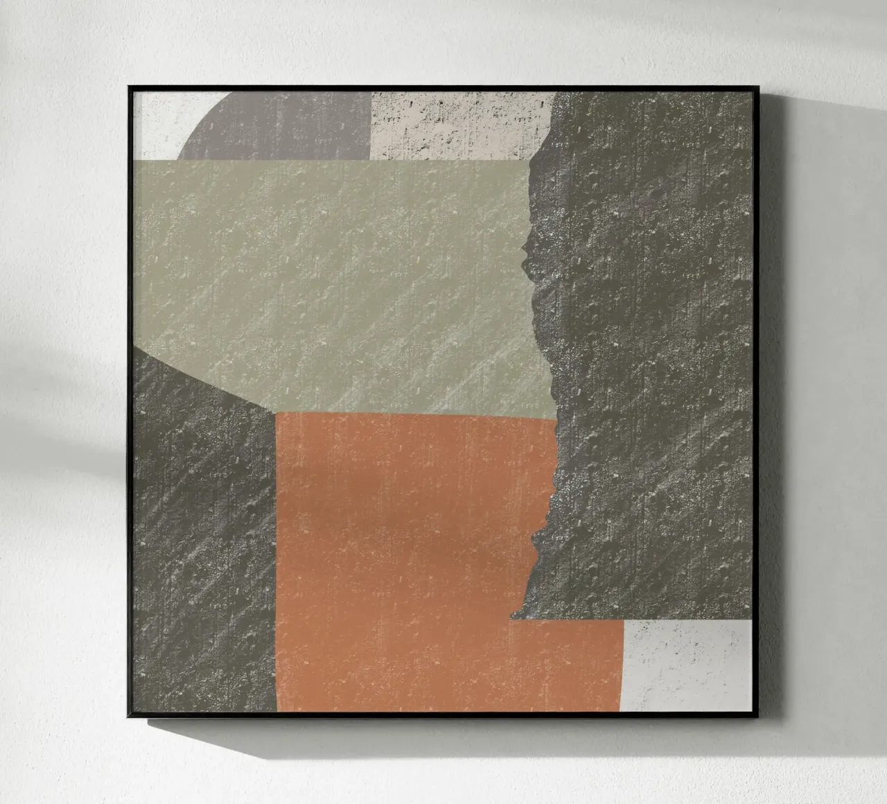 Astratto di grandi dimensioni con texture plexiglass da Little Dean