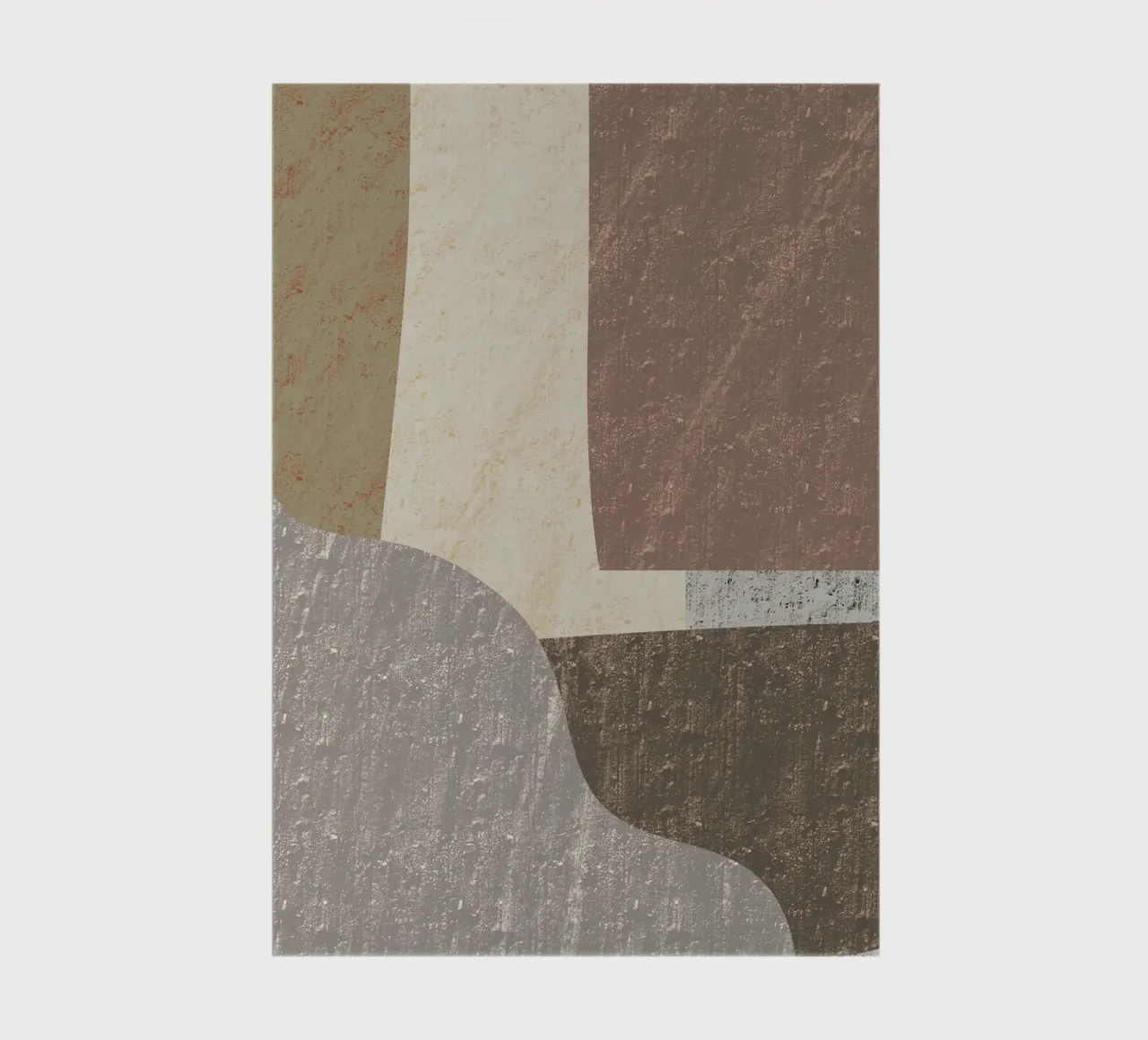 Textured large abstract 02 notebook by Little Dean
