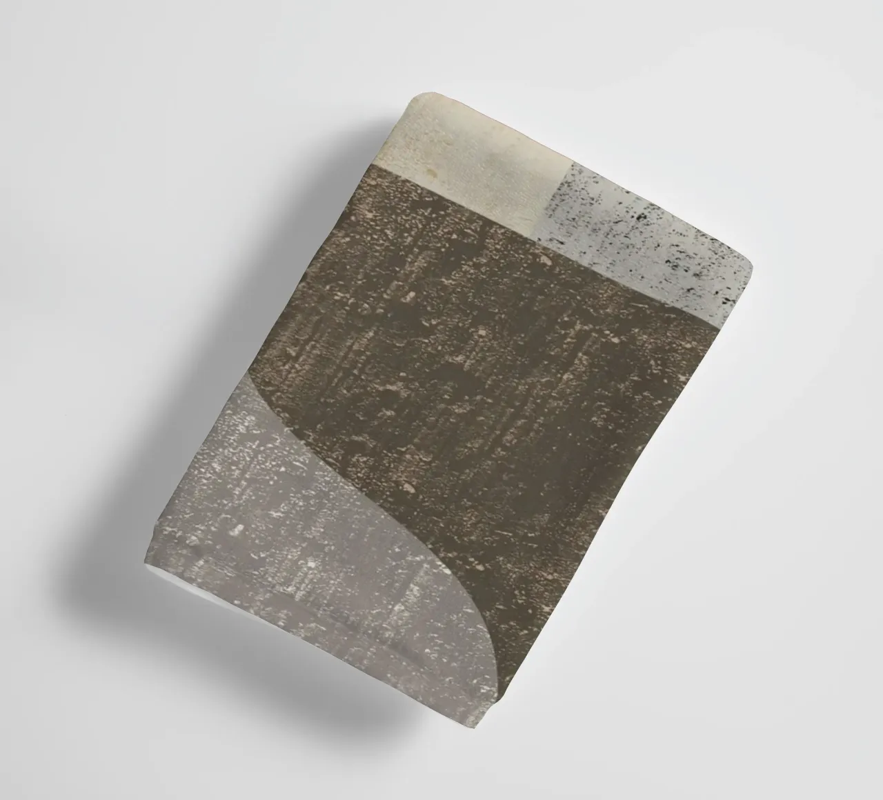 Textured large abstract 02 towel by Little Dean