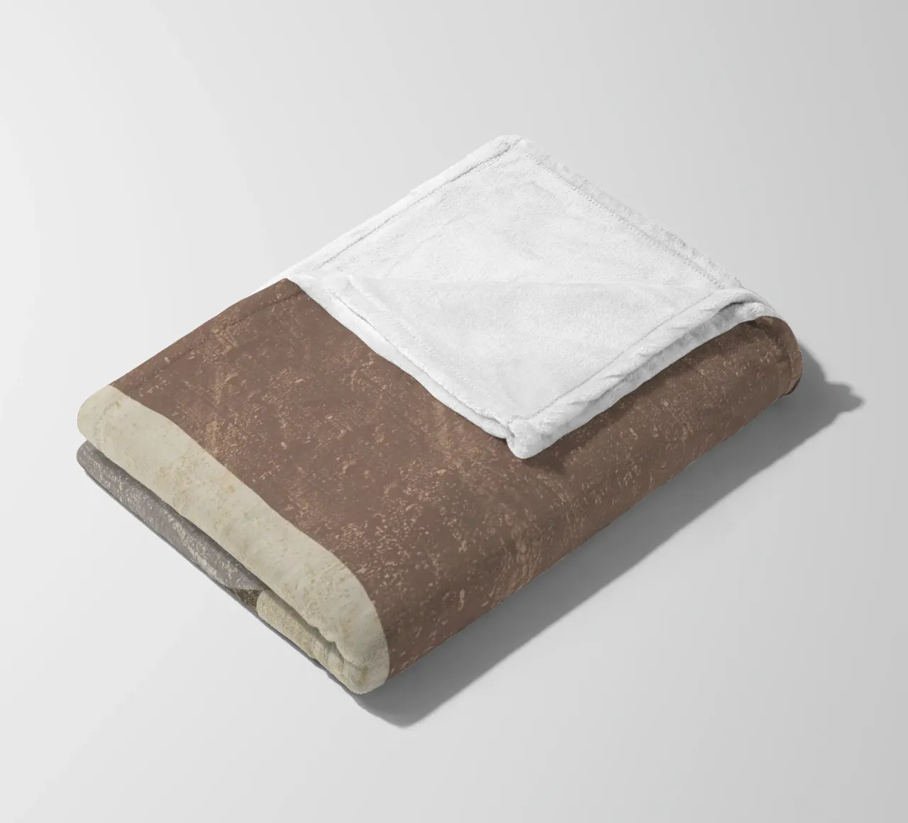 Textured large abstract 02 fleece blanket by Little Dean