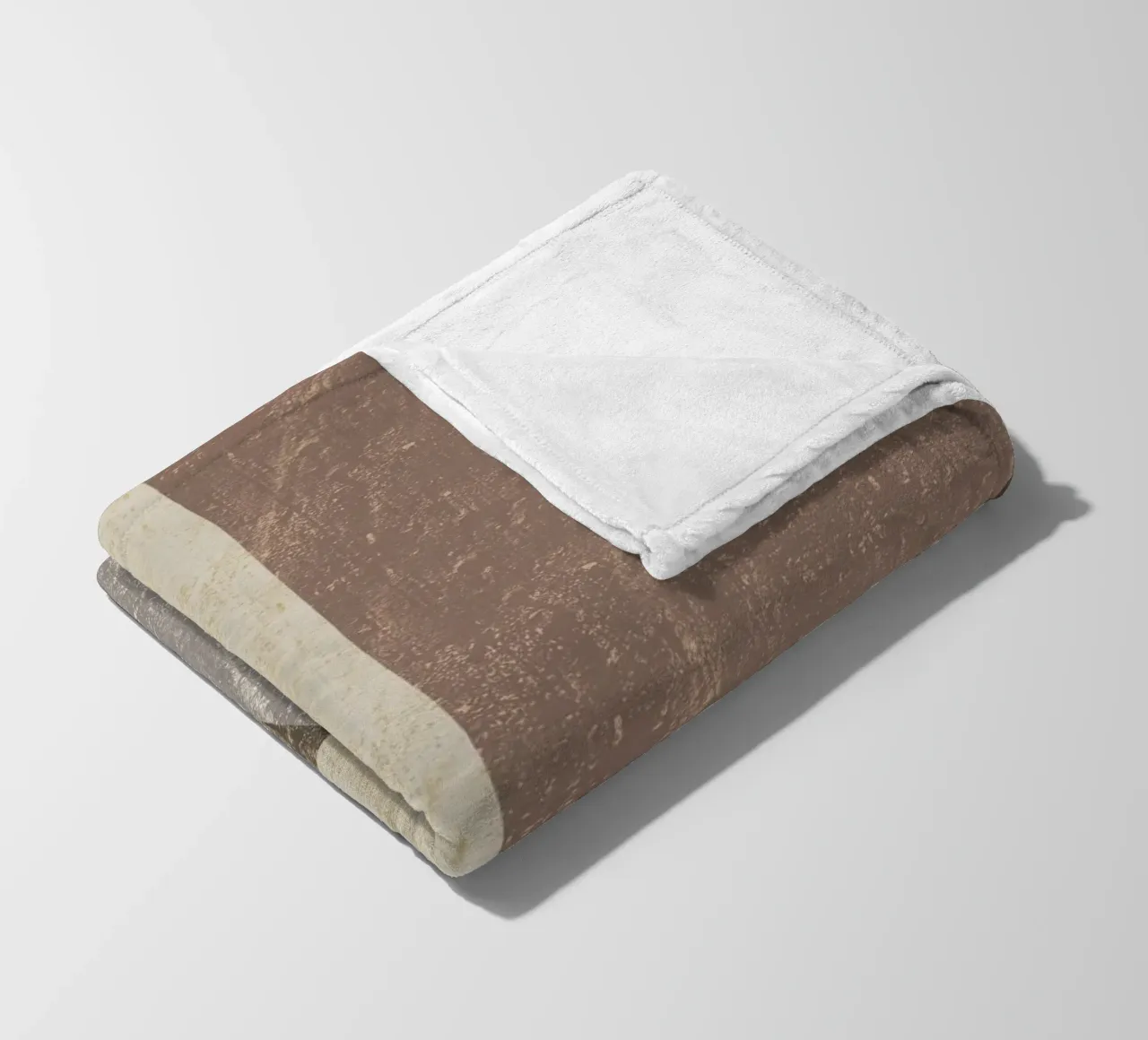 Textured large abstract 02 fleece blanket by Little Dean