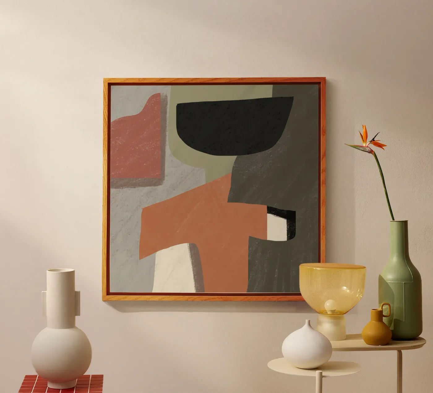 Large abstrait texturé 03 plexiglas de Little Dean