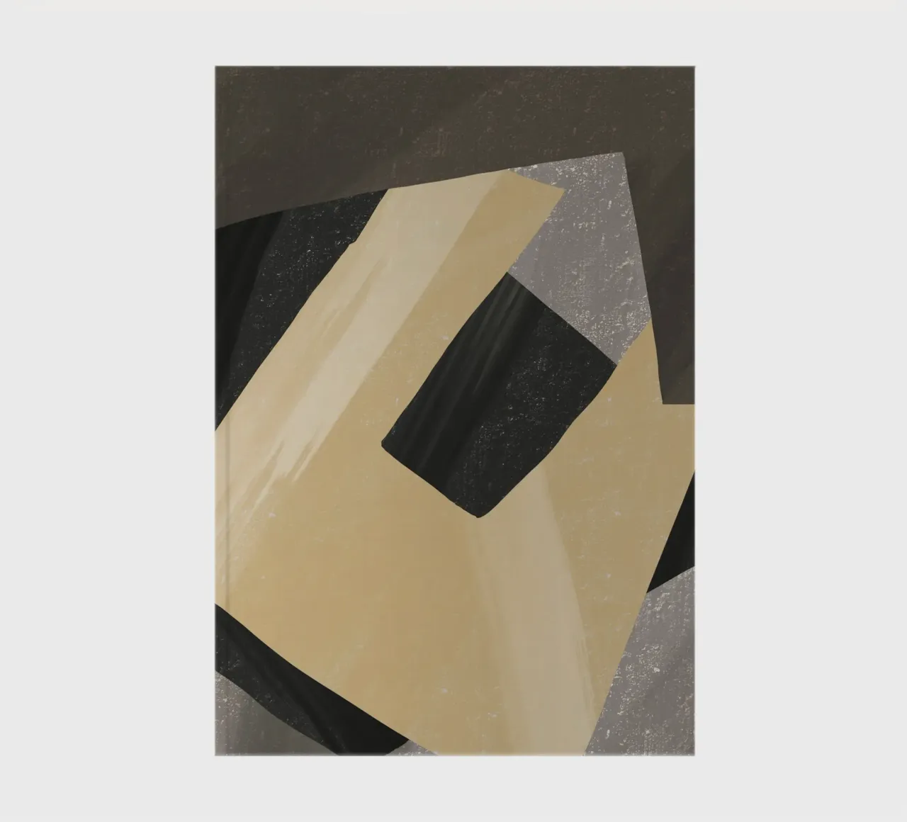 Textura abstracta grande 04 cuaderno de Little Dean