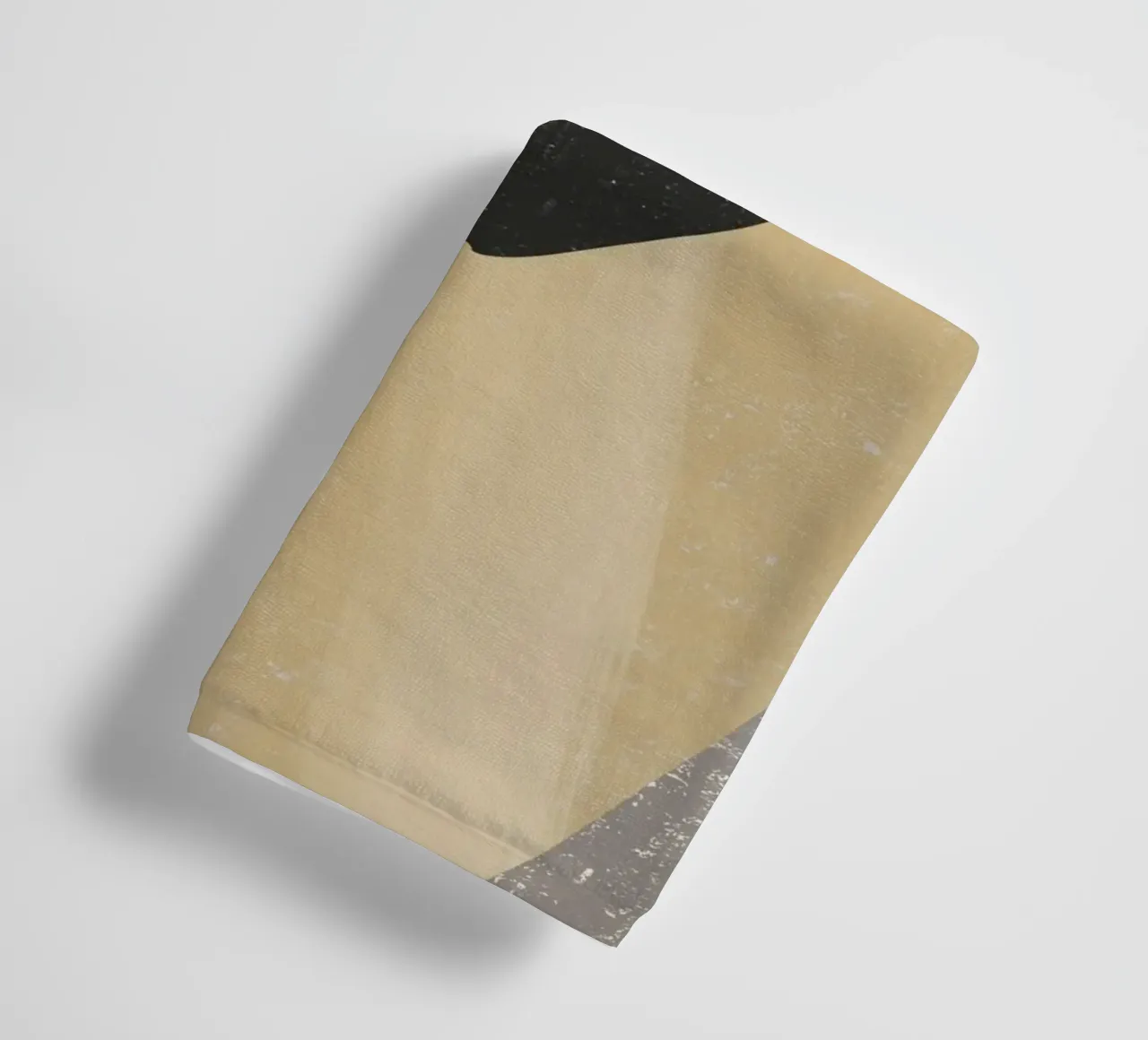 Textured large abstract 04 towel by Little Dean