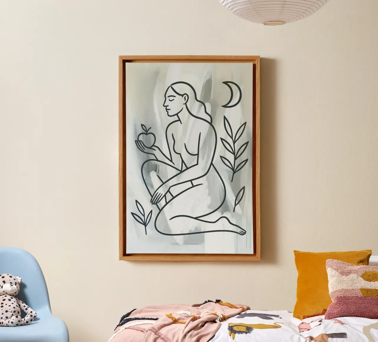 Eve`s Apple tela con Cornice a cassetta da treechild