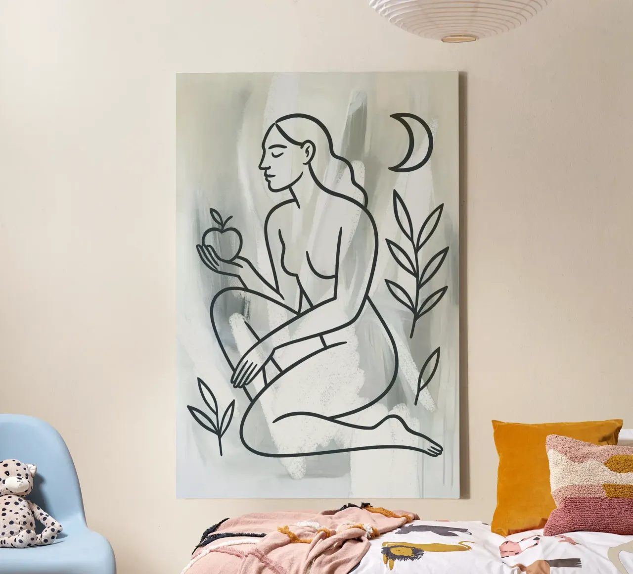 Eve`s Apple tela con Cornice a cassetta da treechild