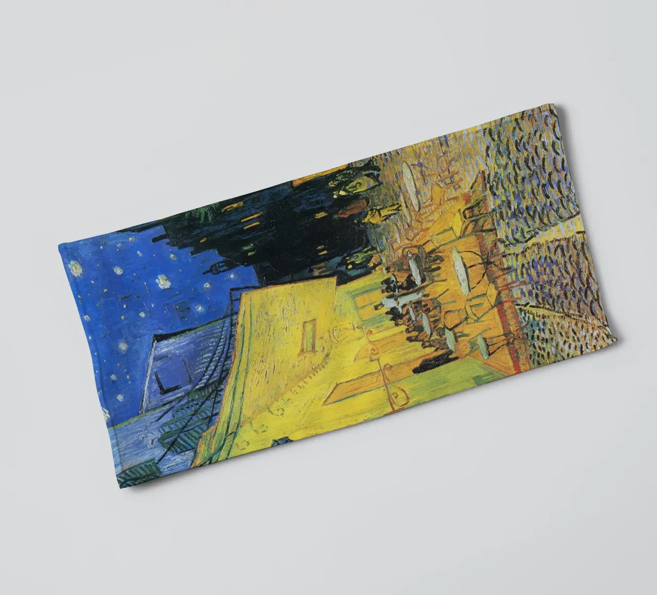 Terrazza del caffè di notte (1888) di Vincent van Gogh asciugamano da bagno da Art History