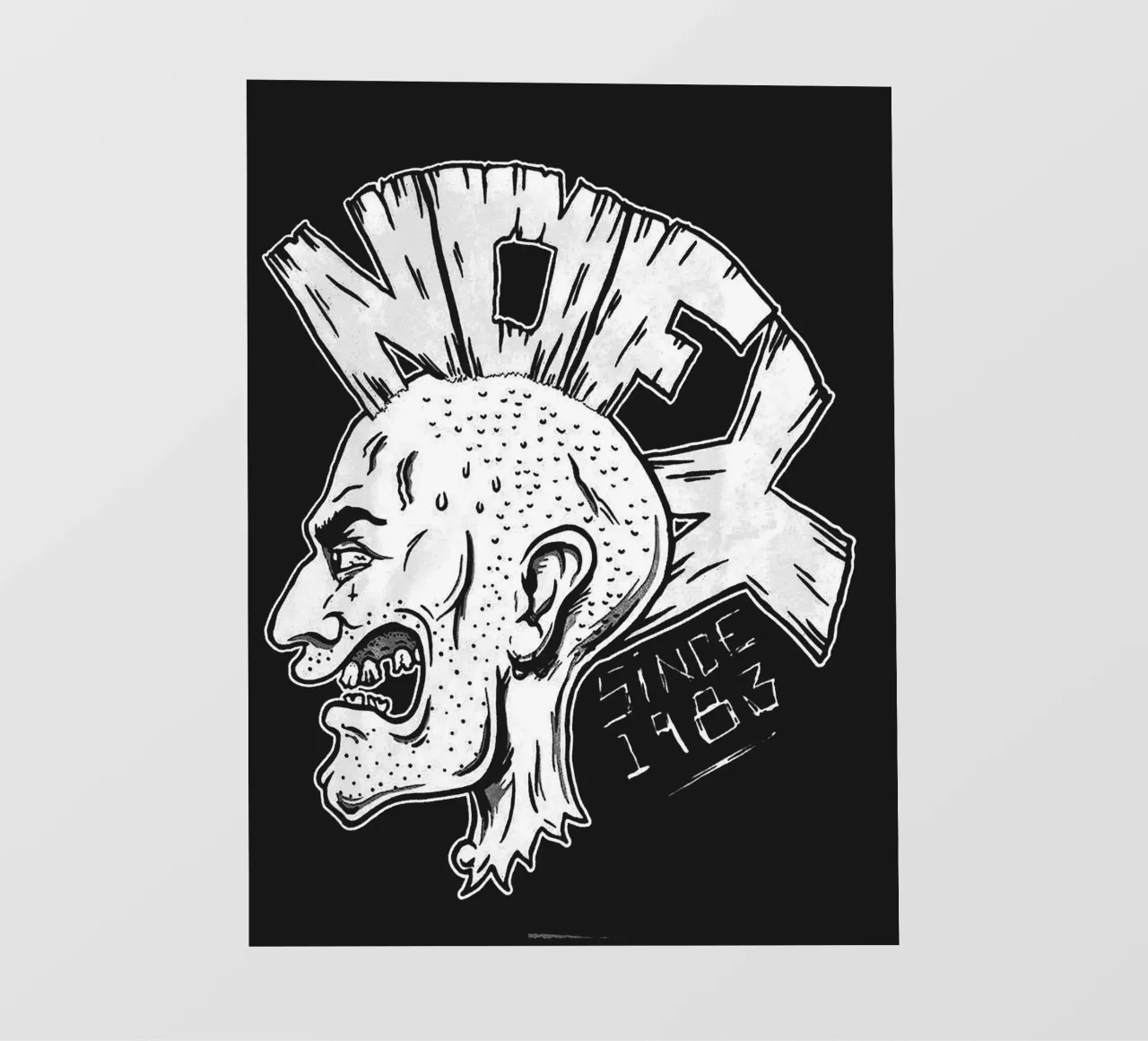 nofx band art pvc cover by vanhesling