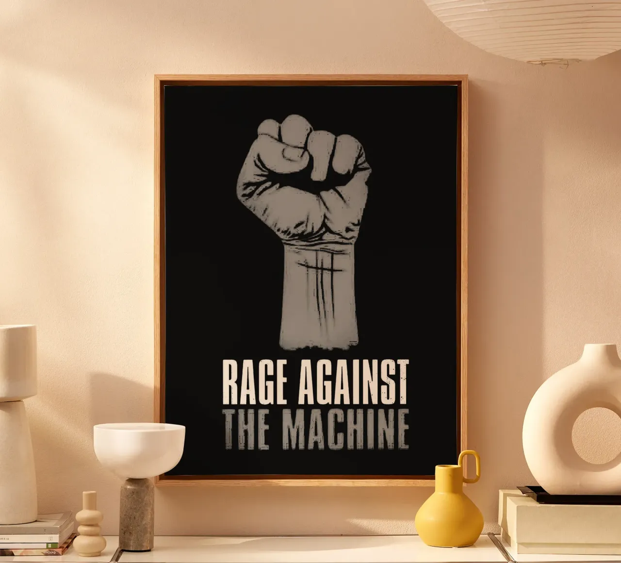 Rage Against the Machine canvas by vanhesling
