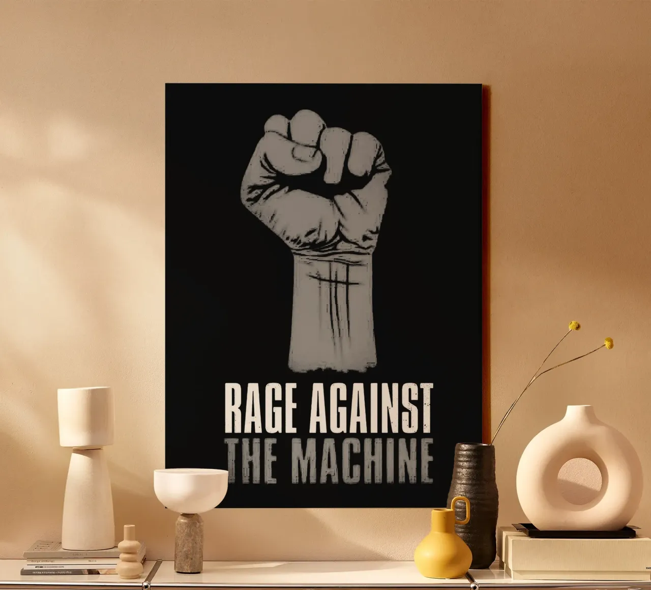 Rage Against the Machine canvas by vanhesling
