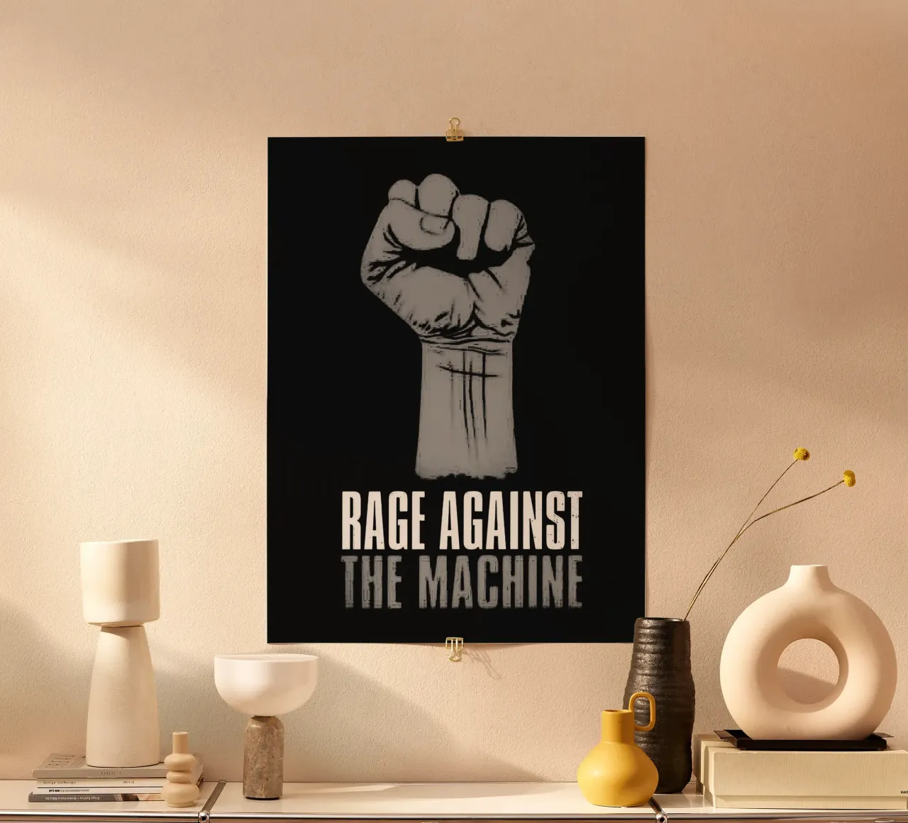 Rage Against the Machine carta hahnemühle da vanhesling