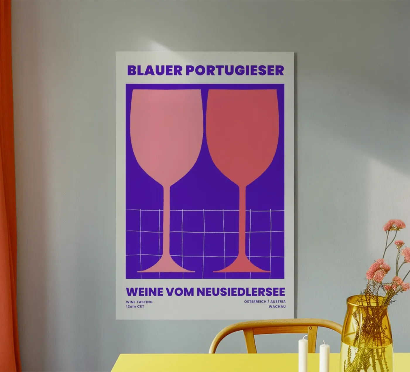 Blauer Portugieser plexiglass da Pure