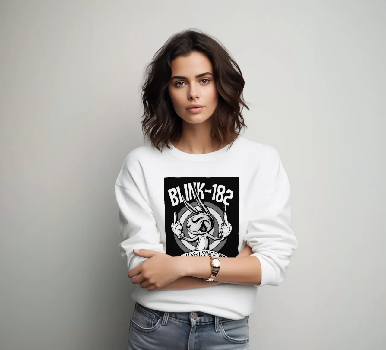 Art du groupe Blink-182 sweat de vanhesling