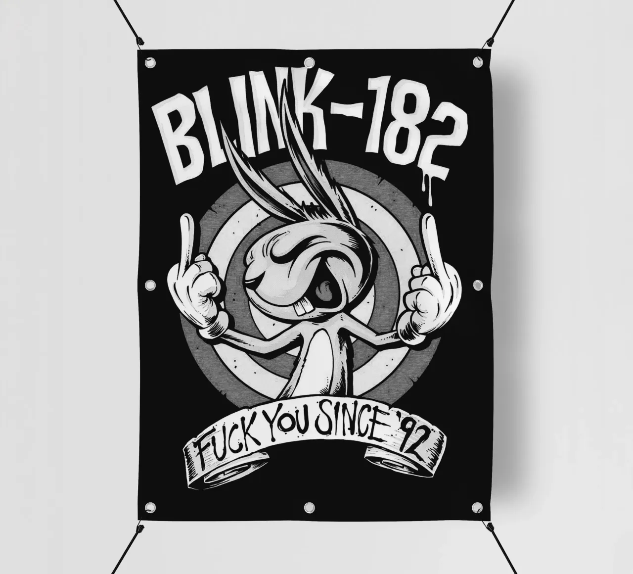 Art du groupe Blink-182 bâche pvc de vanhesling
