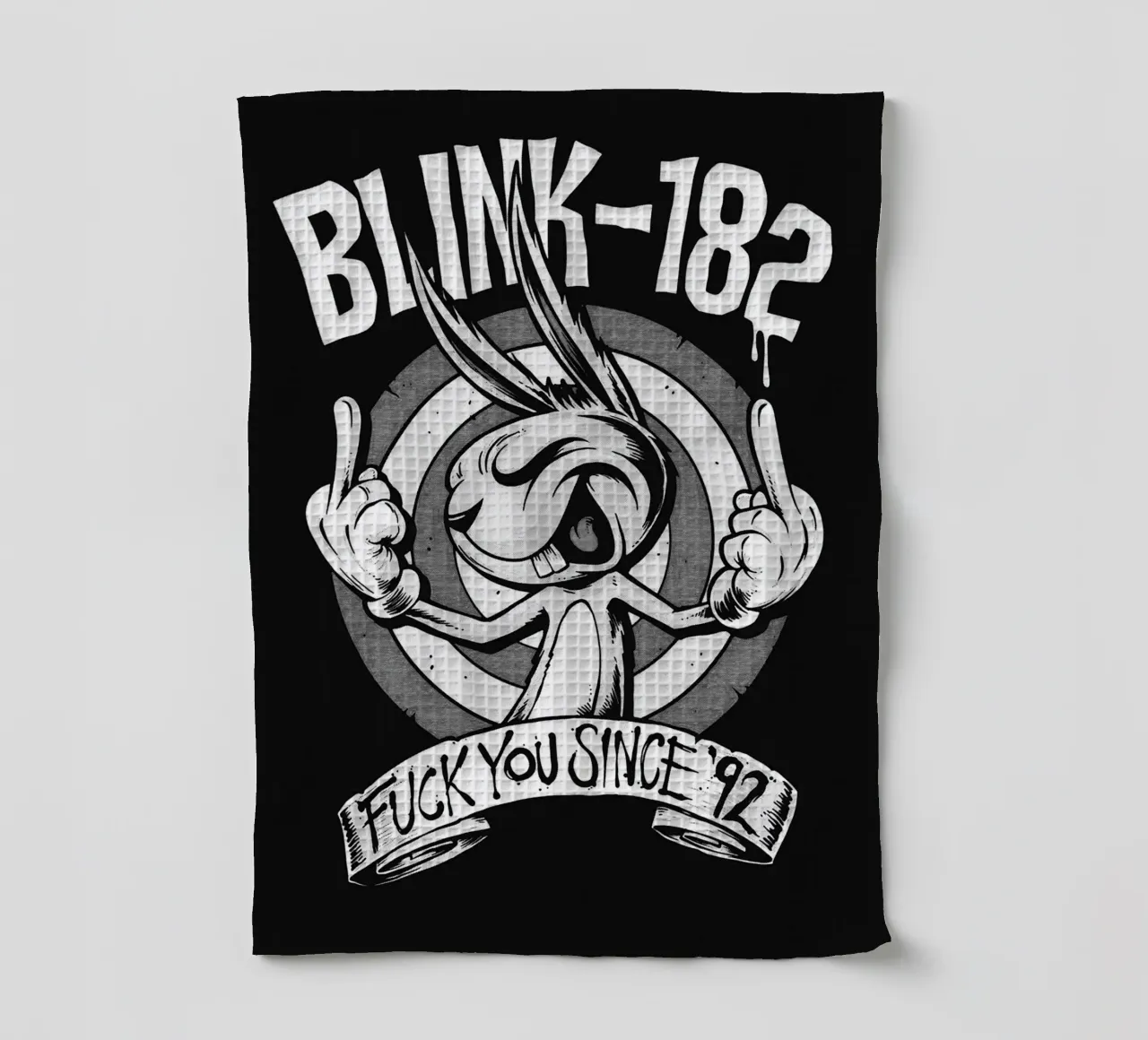 Art du groupe Blink-182 torchon de vanhesling