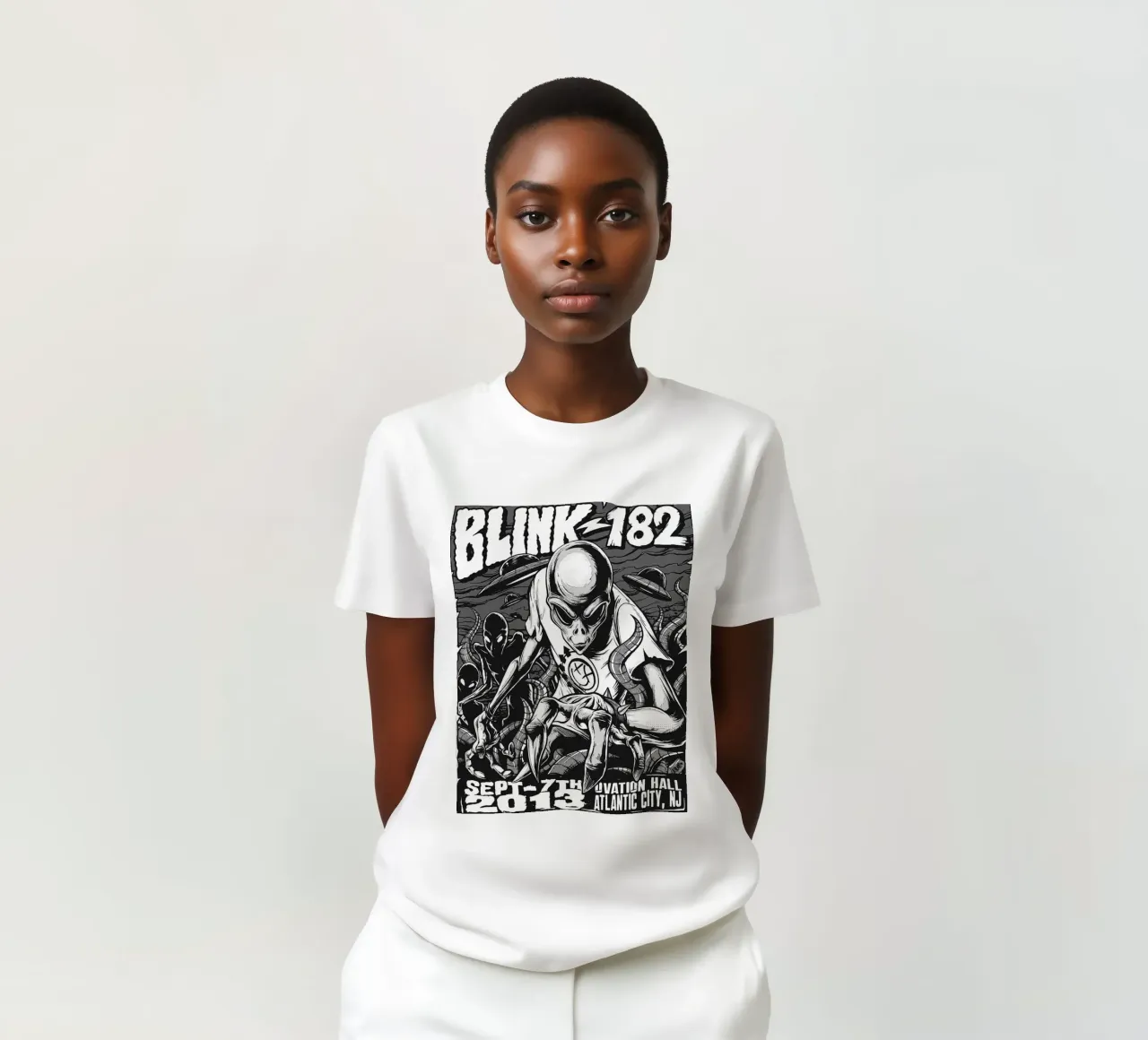 Art du groupe Blink-182 t-shirt de vanhesling