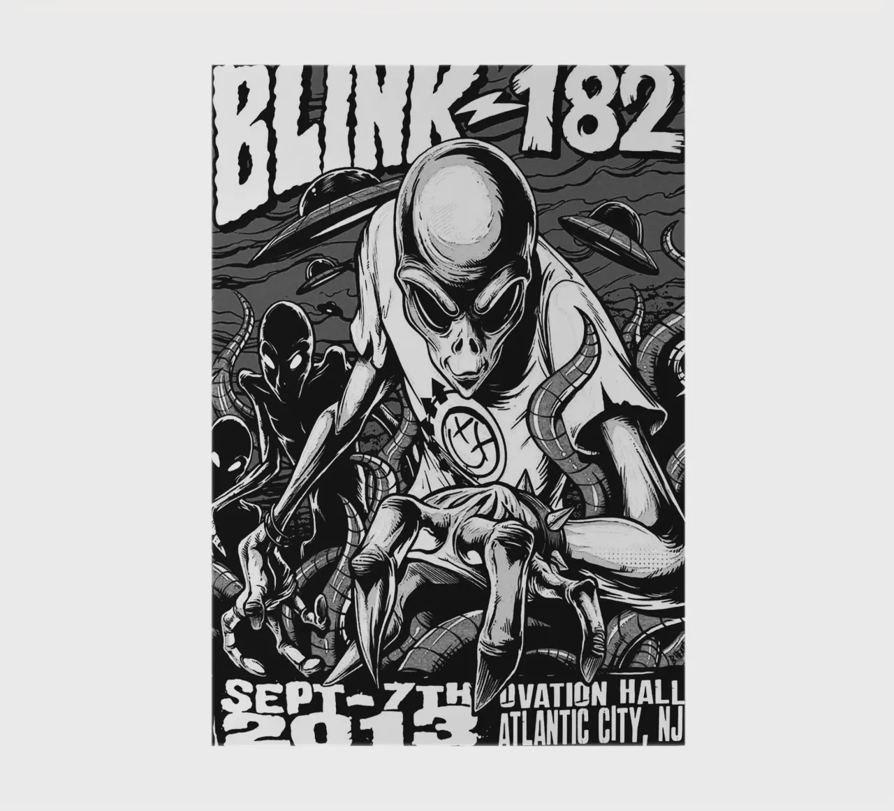 Art du groupe Blink-182 carnet de notes de vanhesling