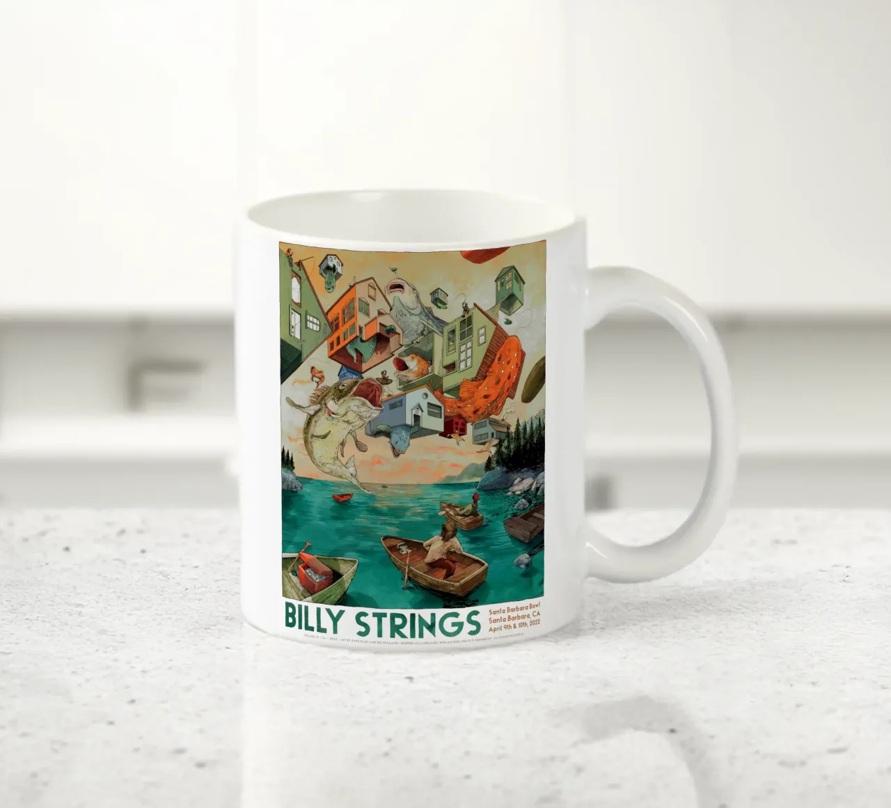 billy strings santa barbara tazza in ceramica da martina