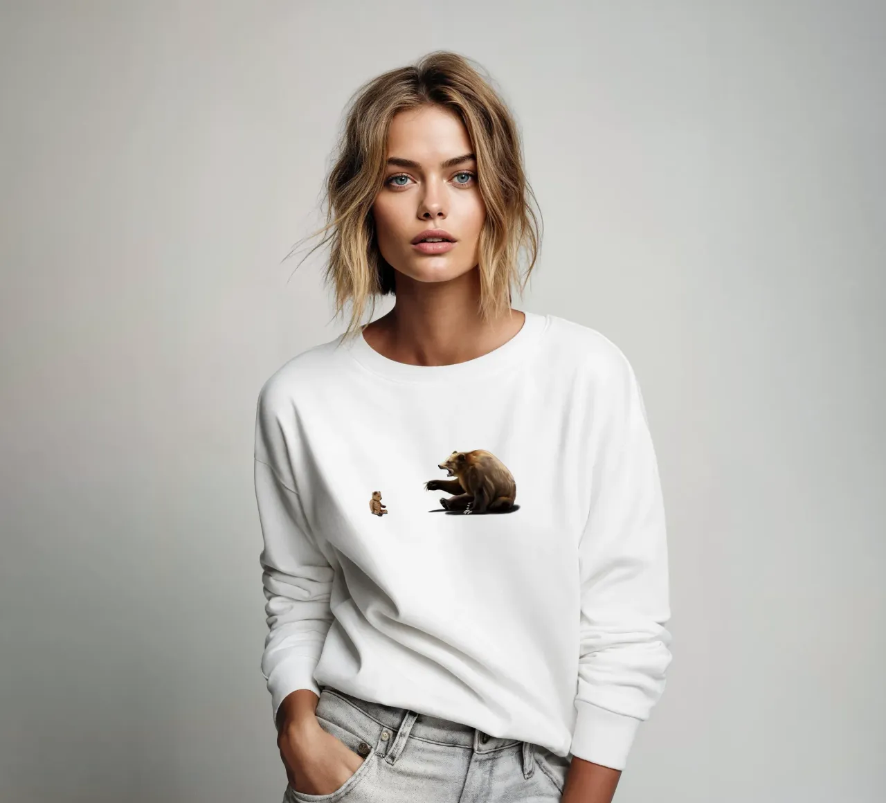 Brunt (Coloured) felpa da Rob Art | Illustration