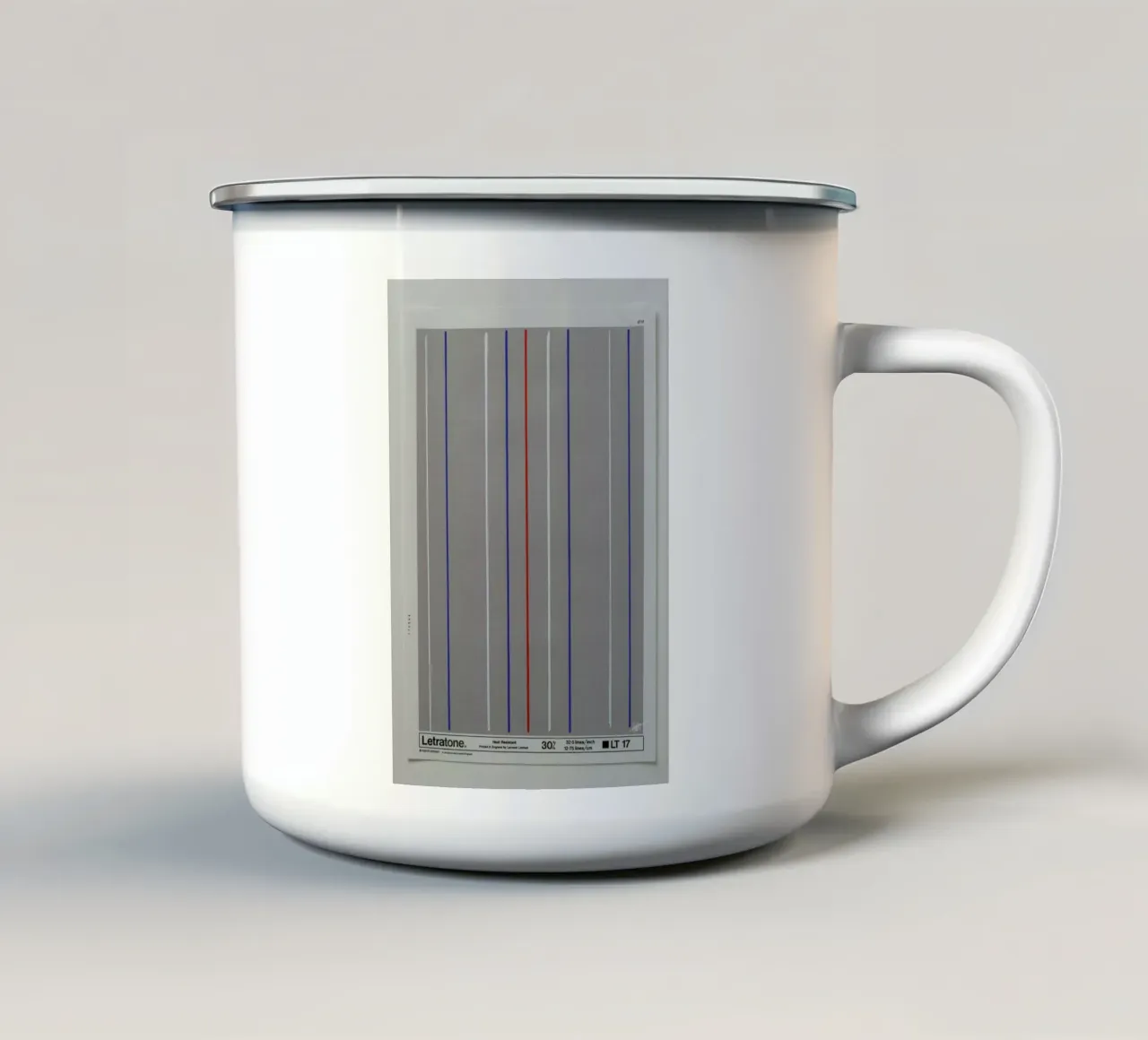 Interdependence 10 enamel mug by Joachim Høst