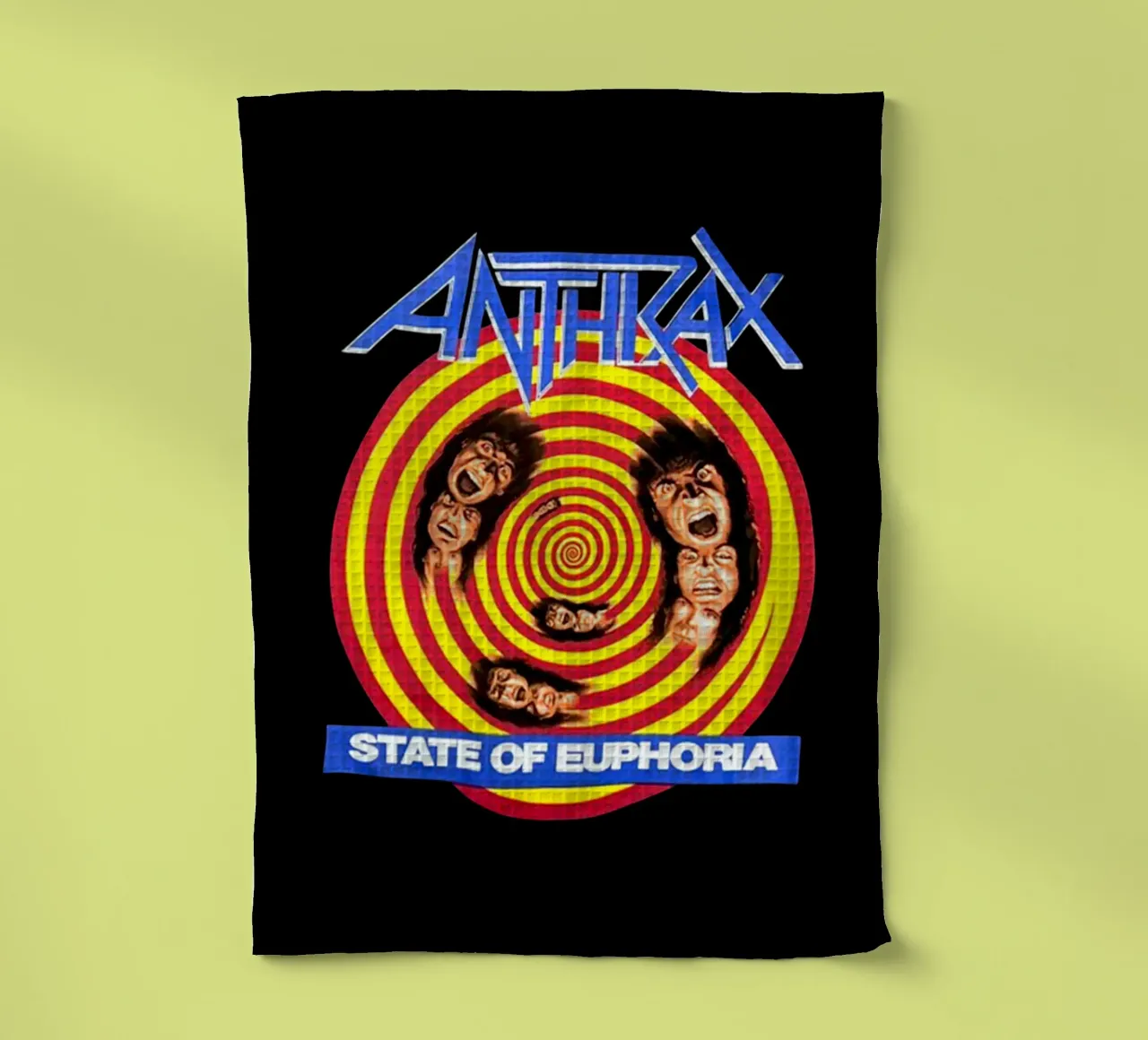 Vintage Spiral Style - Anthrax Band torchon de https://www.juniqe.com/uk/shop/Henndraws