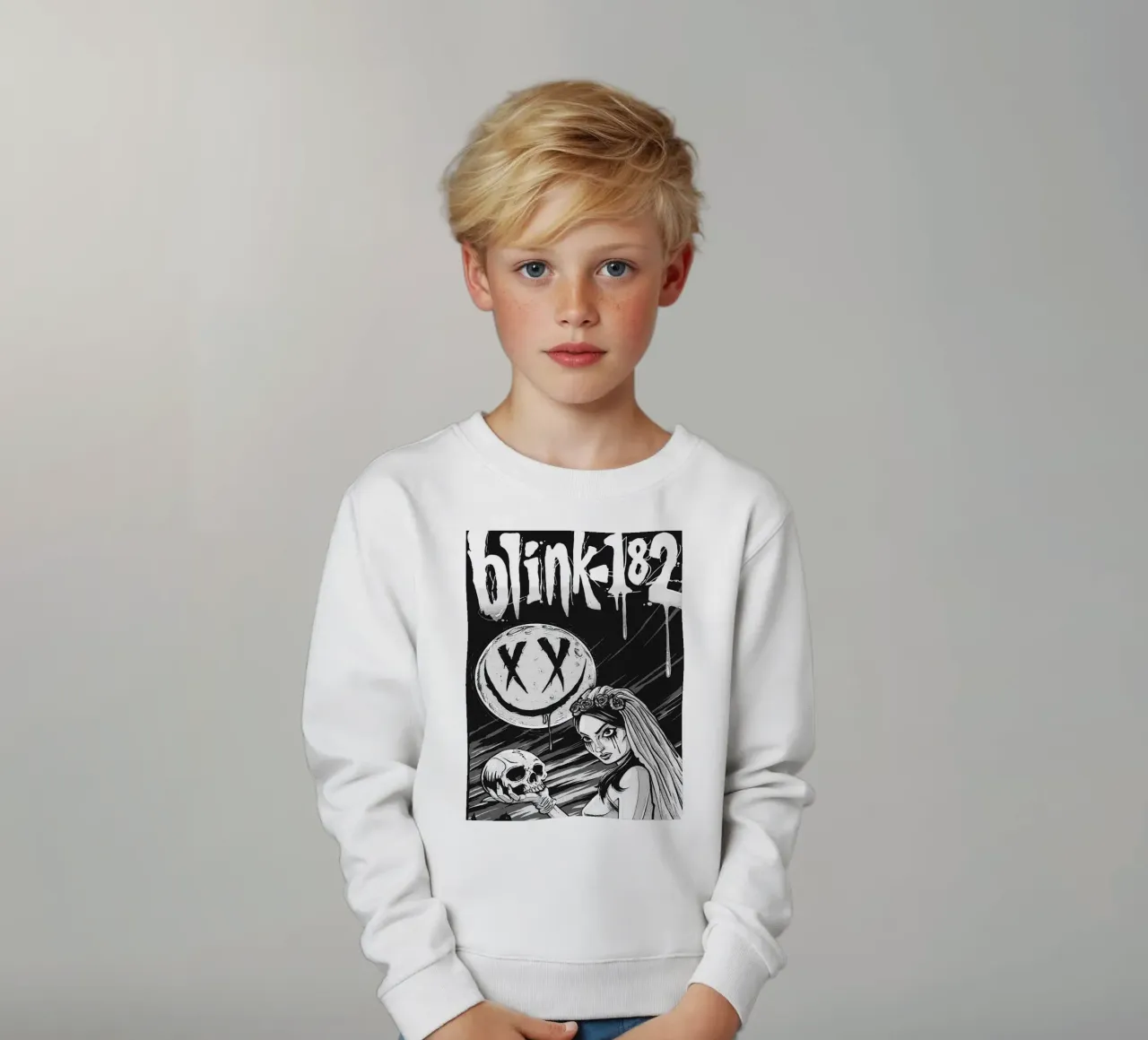 Blink-182 felpa bambino da vanhesling