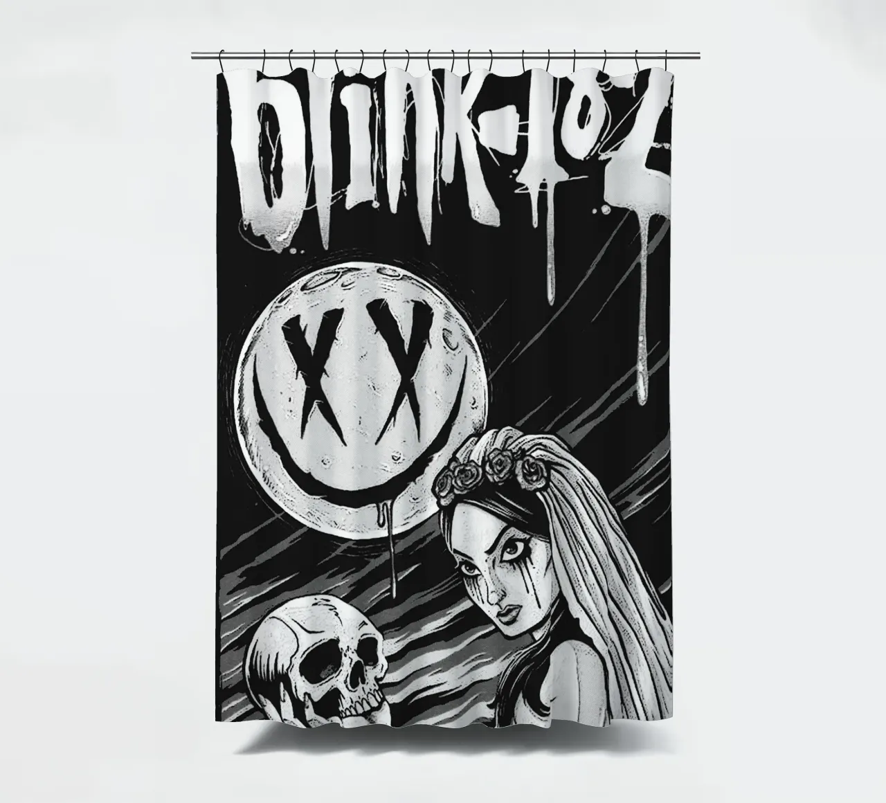Blink-182 tenda da doccia da vanhesling