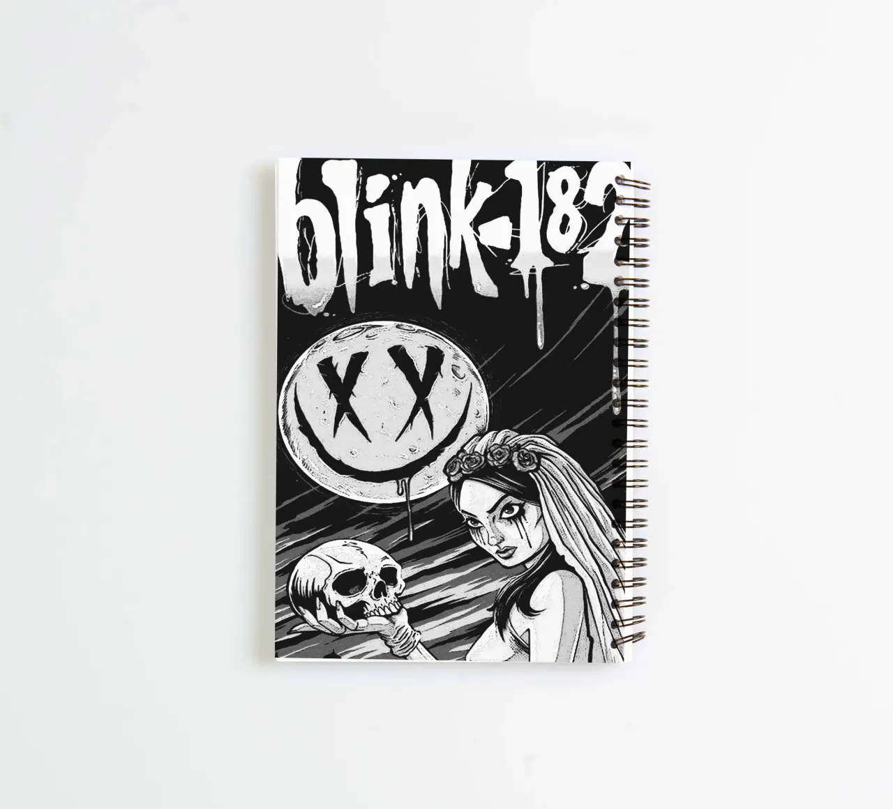 Blink-182 spiral notebook by vanhesling