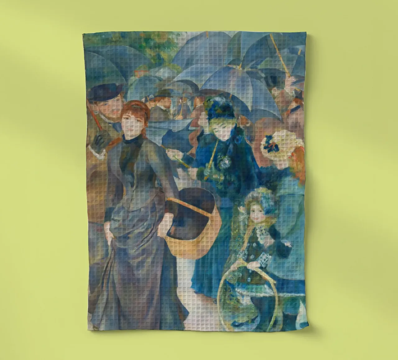 Gli ombrelli di Pierre-Auguste Renoir canovaccio da cucina da Art History