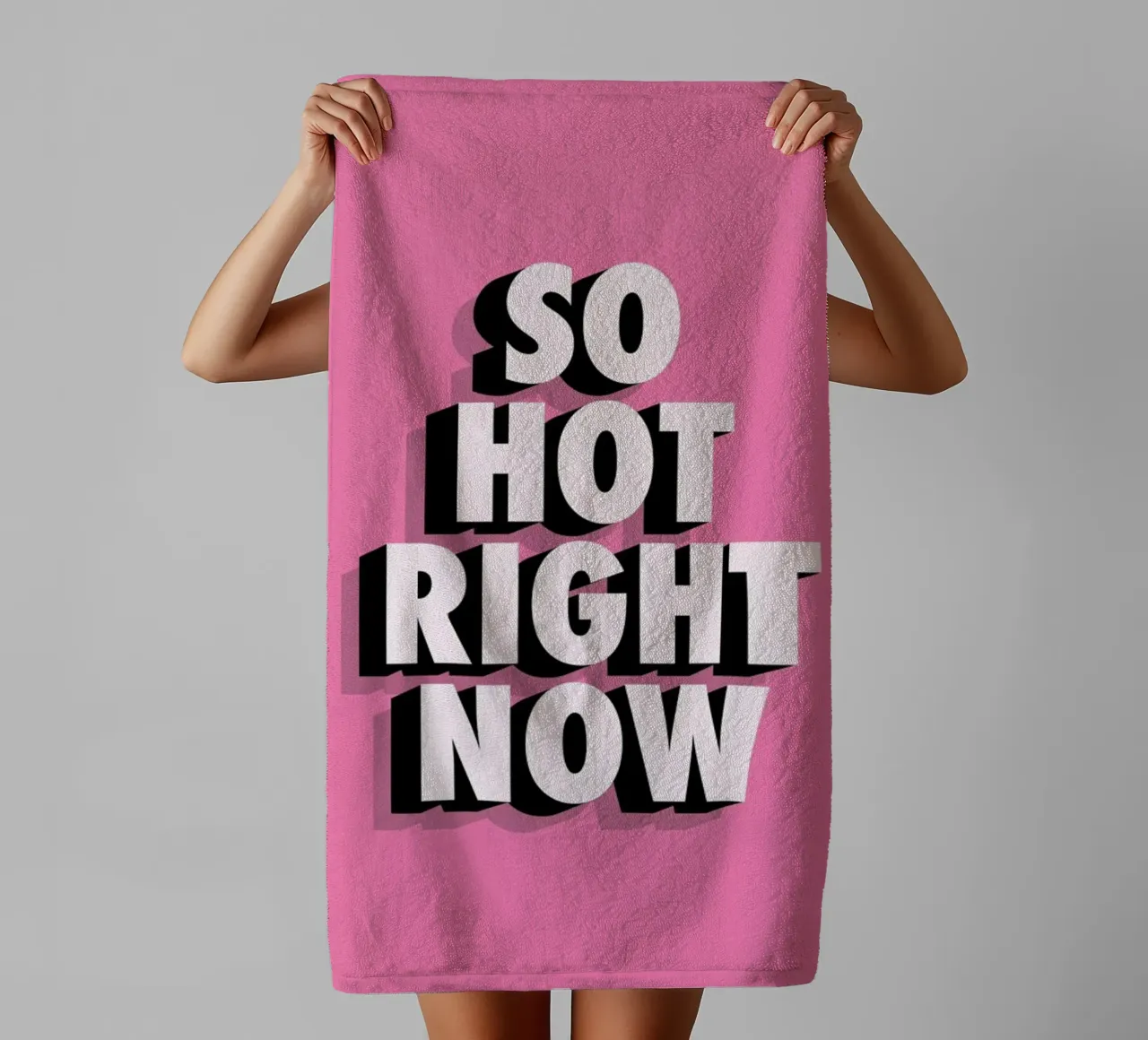 So Hot Right Now asciugamano da bagno da The Native State