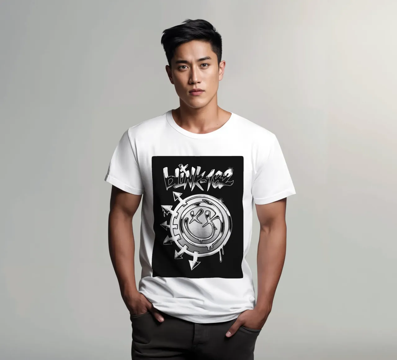 Blink-182-Bandgrafik T-Shirt von vanhesling