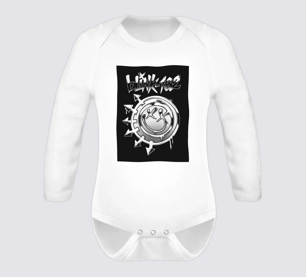 Art du groupe Blink-182 body manches longues de vanhesling