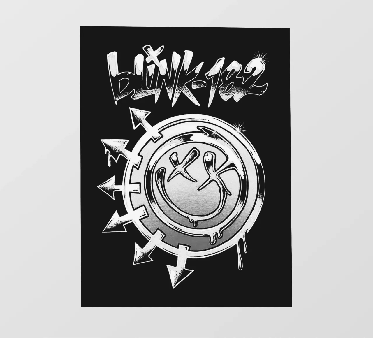 Arte della band Blink-182 telo in pvc da vanhesling
