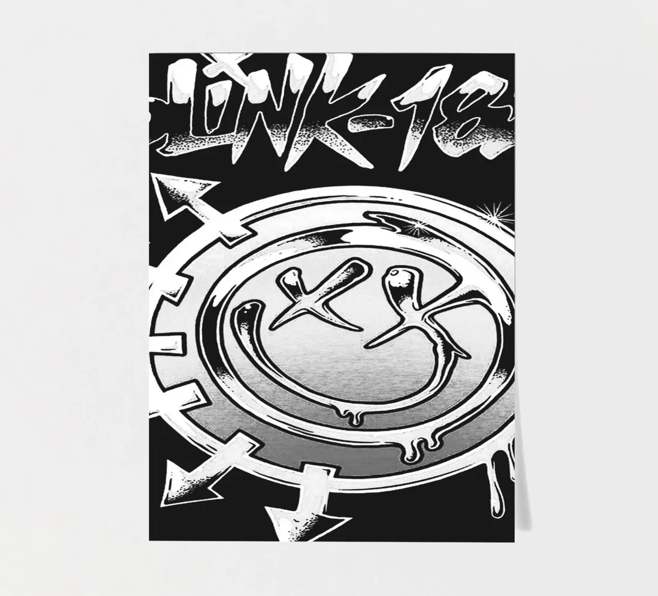 Blink-182-Bandgrafik Stickerbogen von vanhesling