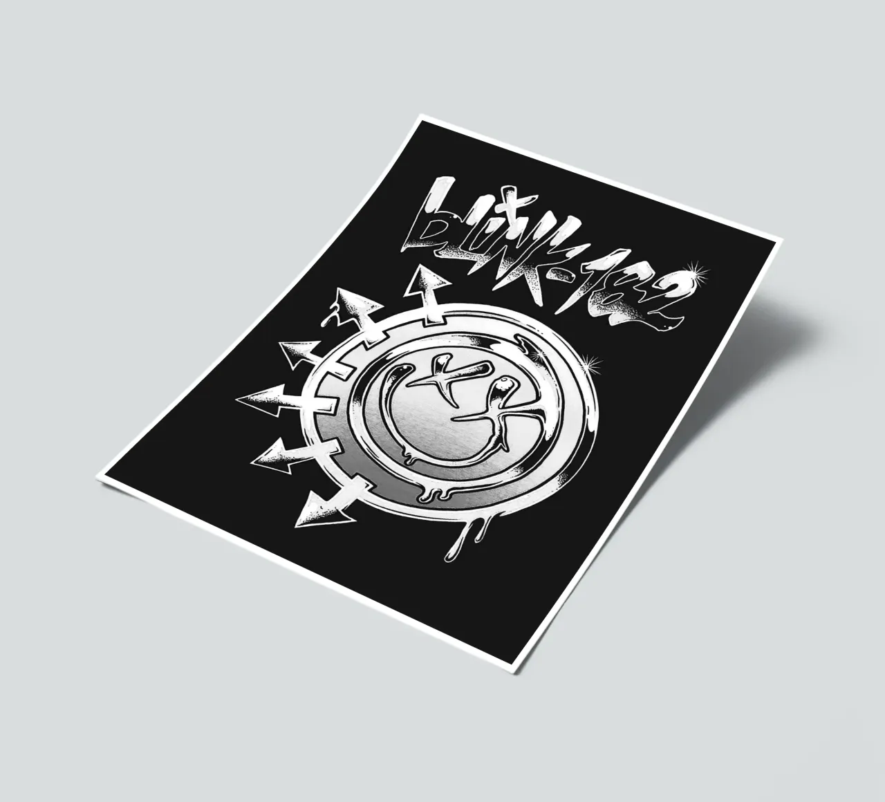Blink-182-Bandgrafik Stickerbogen von vanhesling