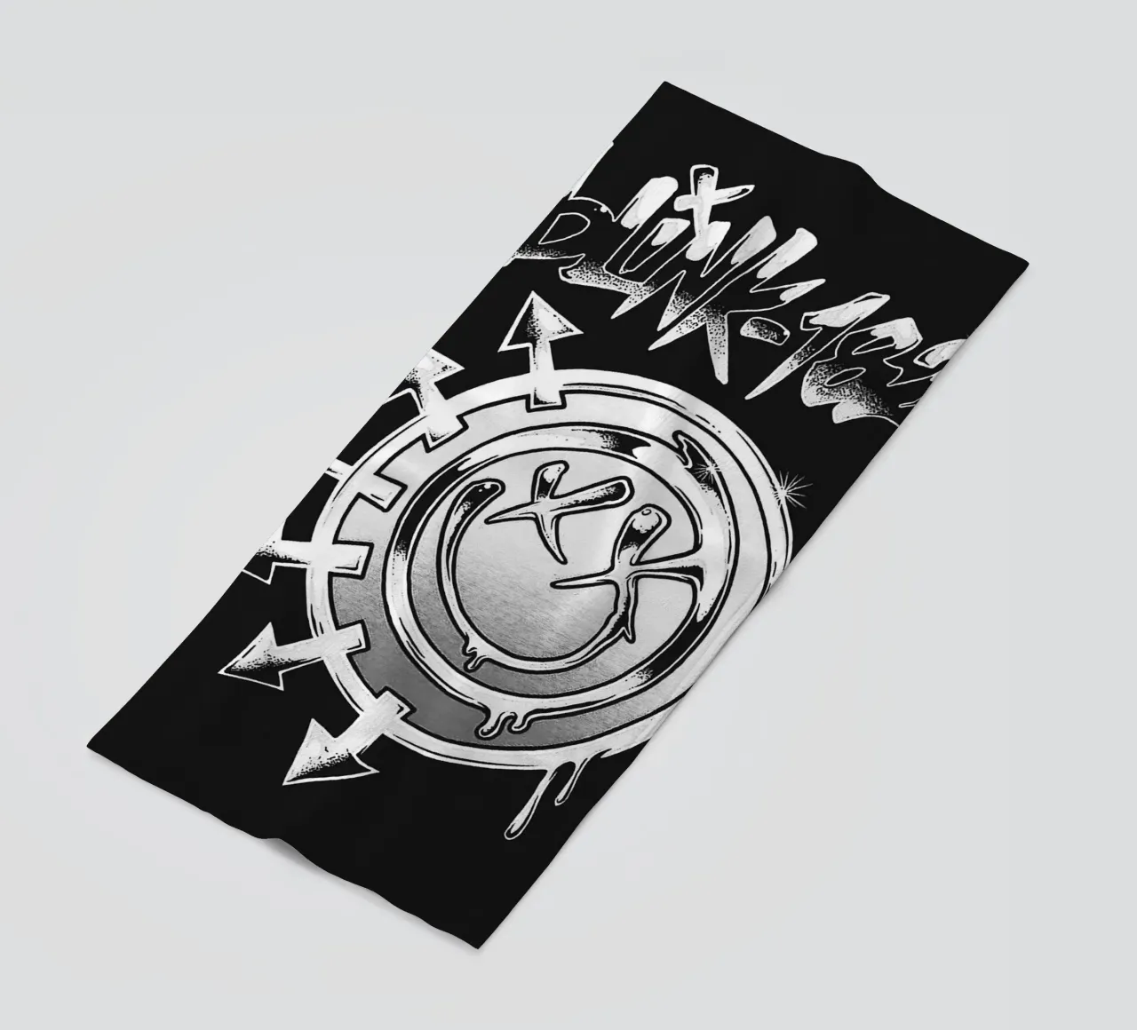 Arte della band Blink-182 telo mare da vanhesling