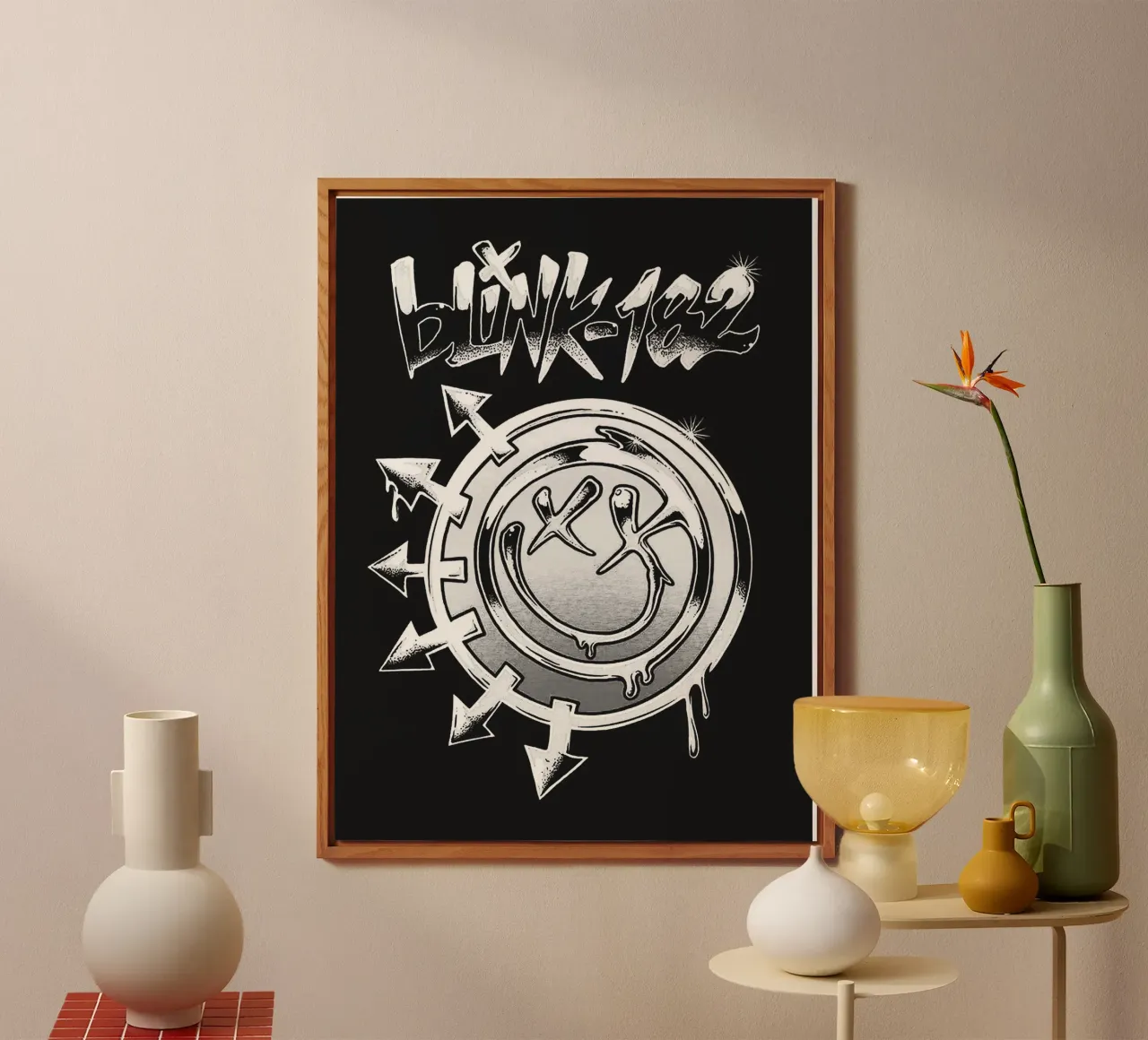 Blink-182-Bandgrafik Alu-Dibond von vanhesling