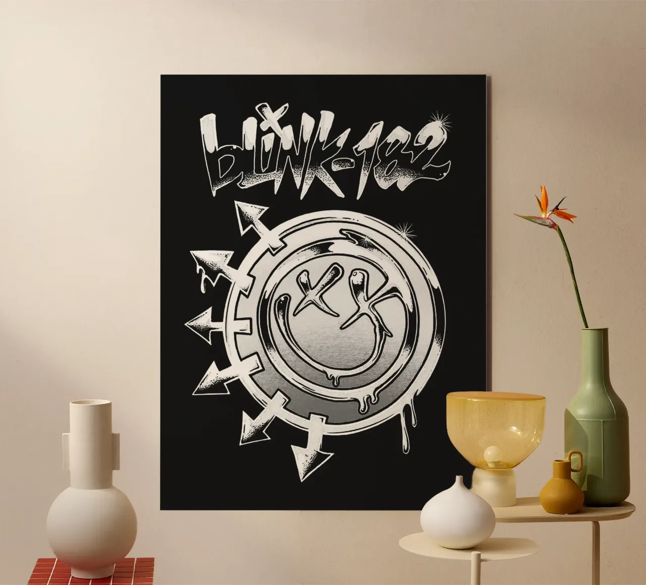 Blink-182-Bandgrafik Alu-Dibond von vanhesling