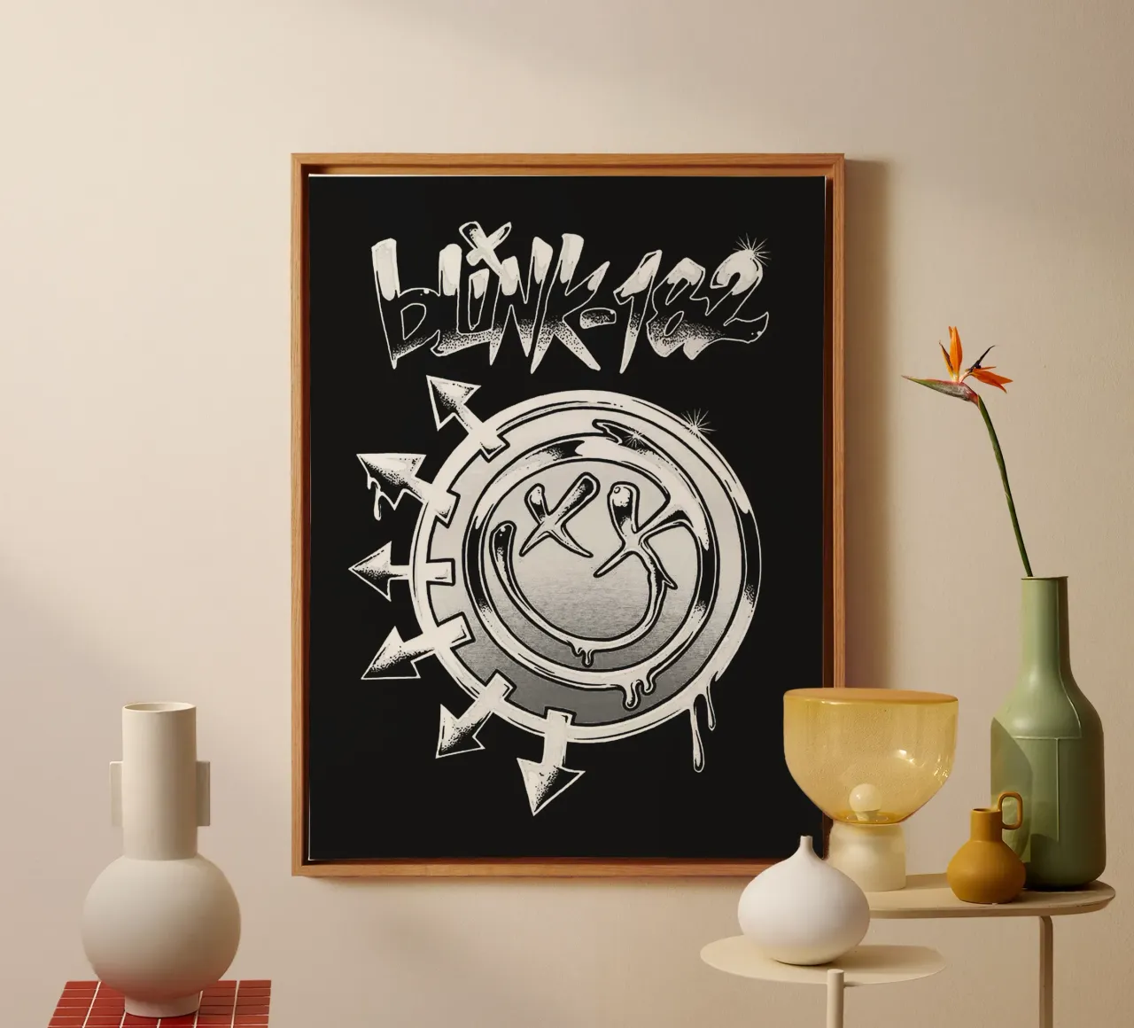 Art du groupe Blink-182 toile de vanhesling