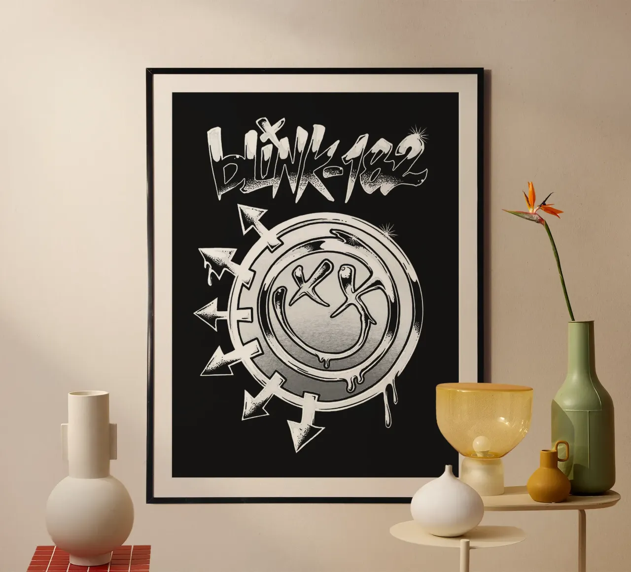 Arte della band Blink-182 carta hahnemühle da vanhesling